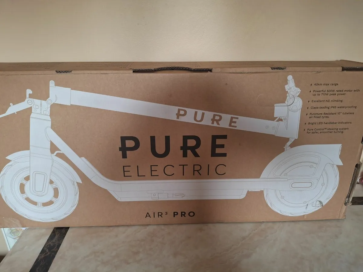 Electric Scooter Pure Air Brand New - Image 1