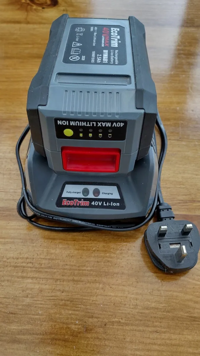 DYMA81 Li-Ion 40V 2.5Ah Battery and DYMA83 Charger - Image 1