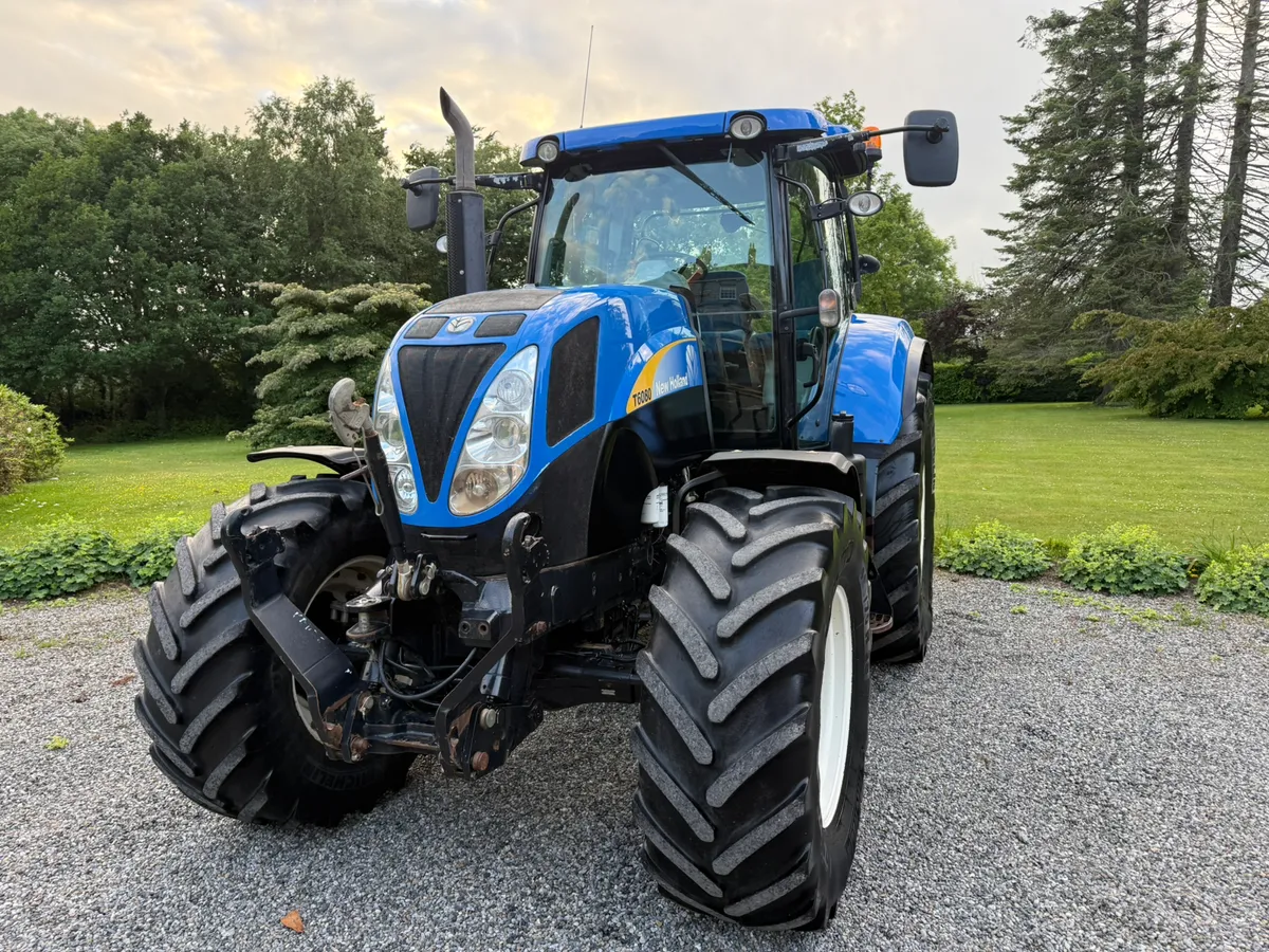 2010 New Holland T6080 R/C 5700 hours!! €52950 - Image 2