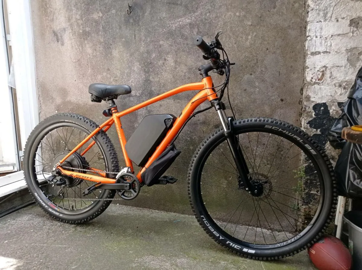 E- bike 52v 2000w  converted model Scott Aspect - Image 1