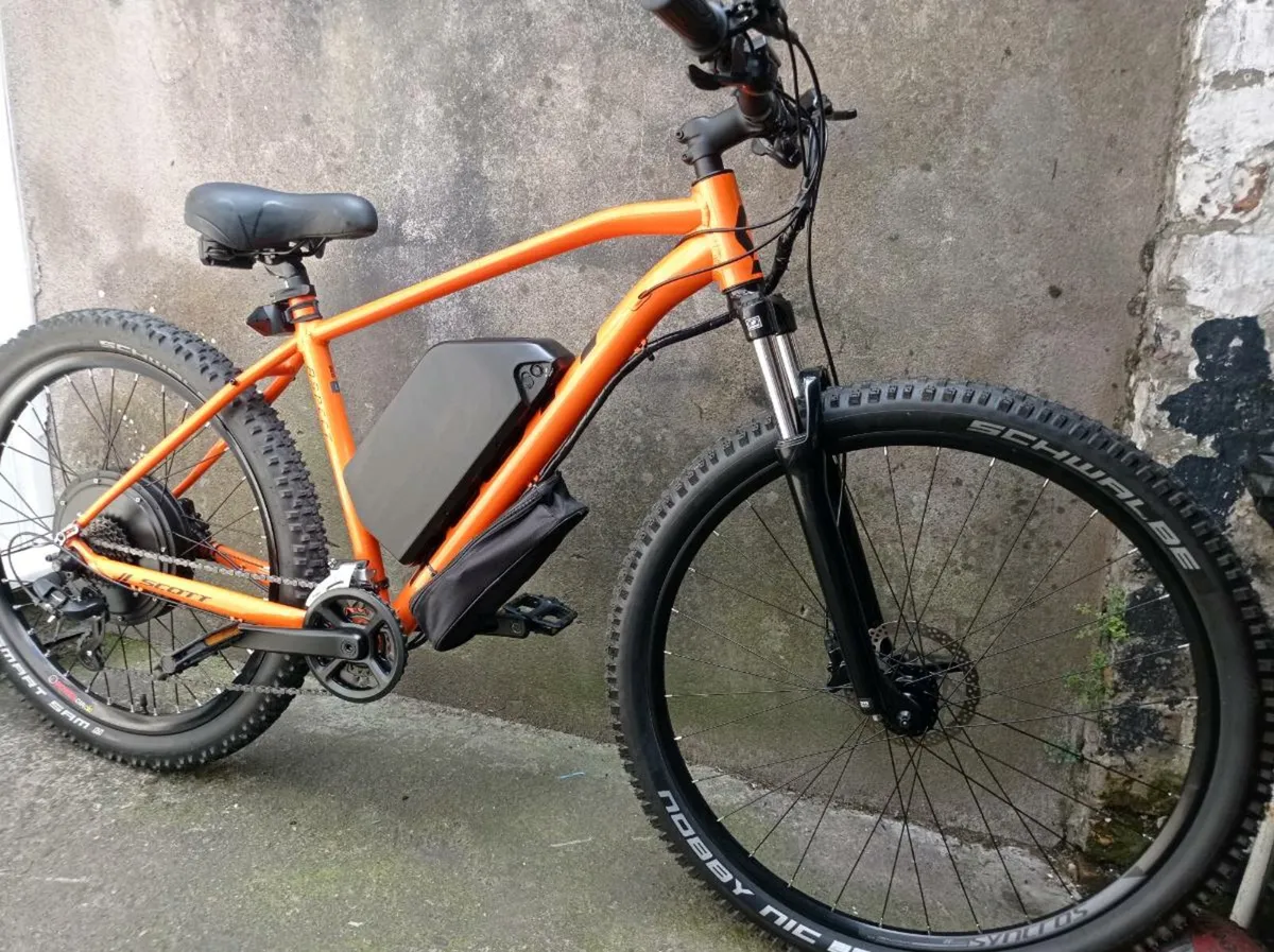 E- bike 52v 2000w  converted model Scott Aspect - Image 4