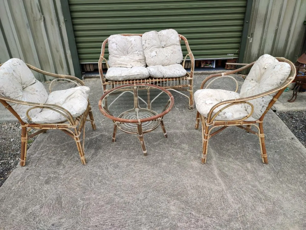 Cane Conservatory Set - Image 1