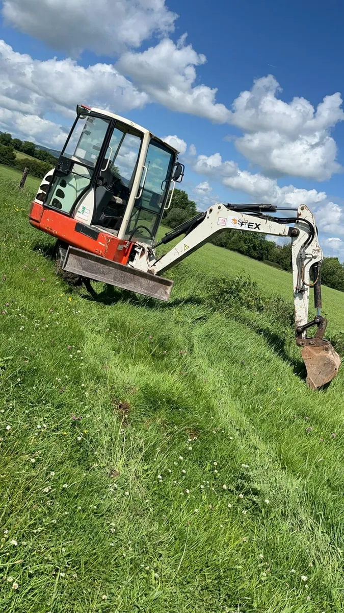 Terex 3 ton digger - Image 2
