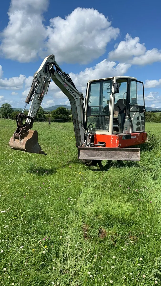 Terex 3 ton digger - Image 1