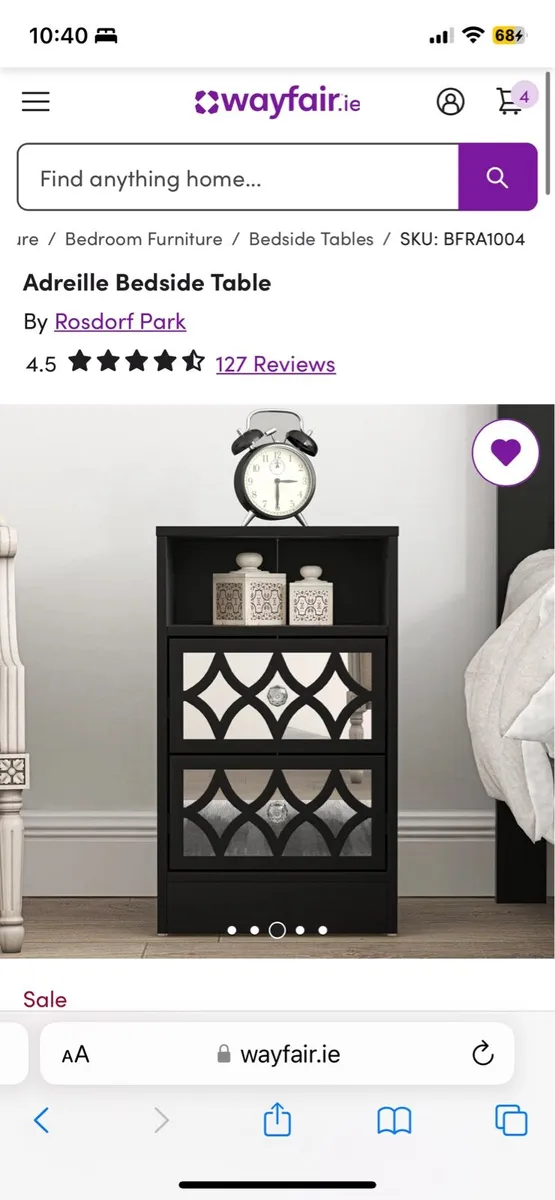 Bedside lockers - Image 2