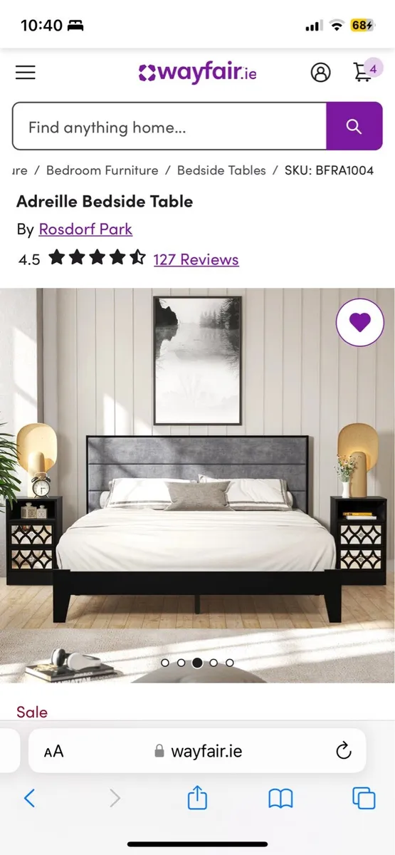 Bedside lockers - Image 4