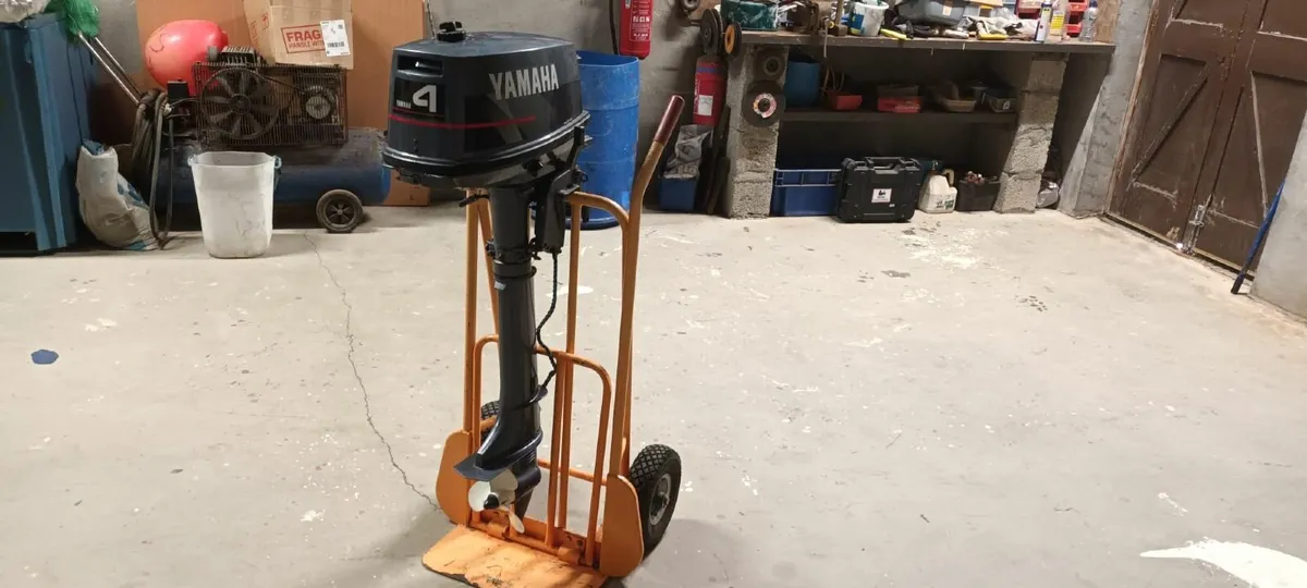 Yamaha 4HP 2 Stroke long shaft engine - Image 2