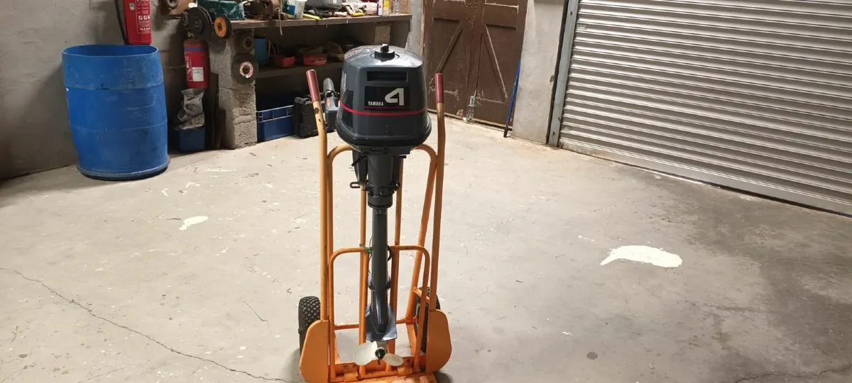 Yamaha 4HP 2 Stroke long shaft engine - Image 4