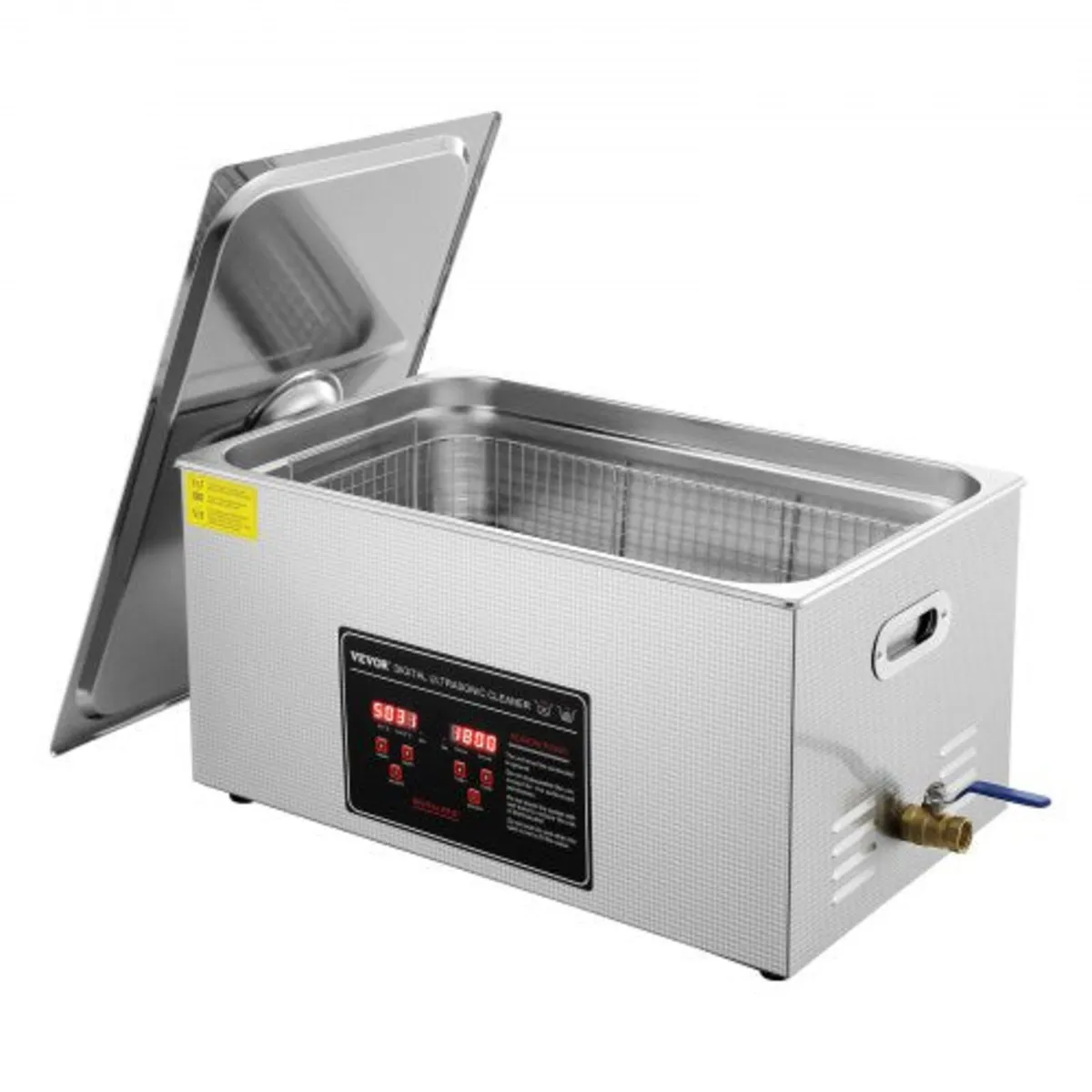 Ultrasonic Cleaner with Digital Timer & Heater, Pr