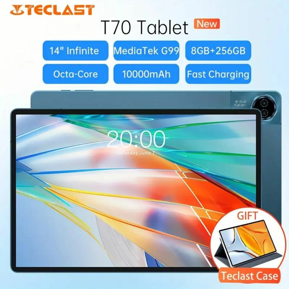 Teclast T70 Tablet PC 14 Inch Max Display Pad - Image 3