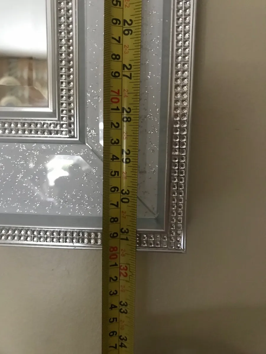 Large diamond mirror - Image 3