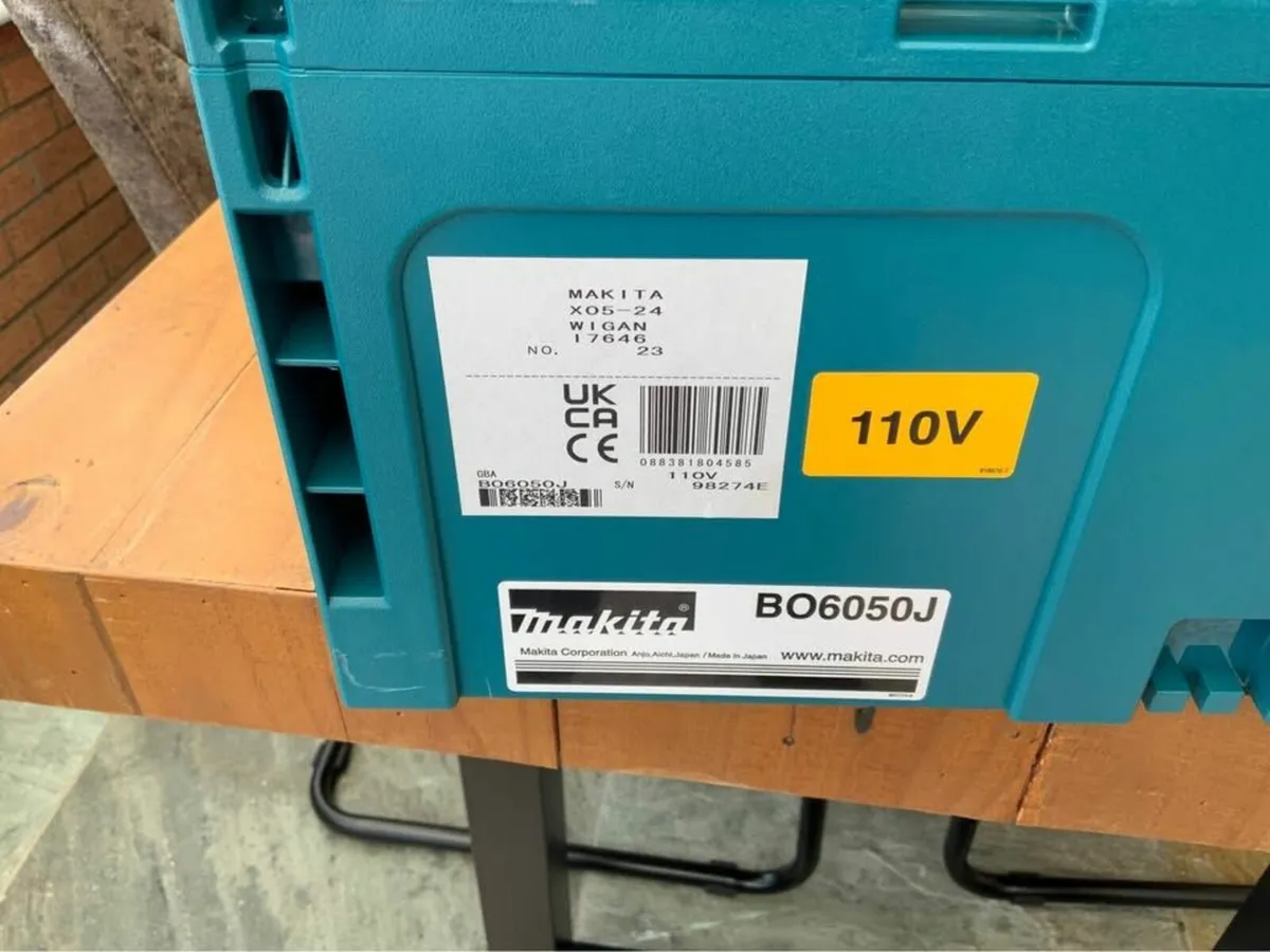 MAKITA BO6050J 150mm 110v SANDER - Image 2