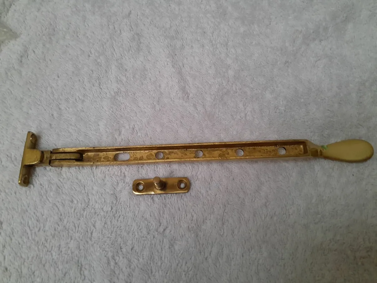 Window Casement Fastener Brass - Image 1