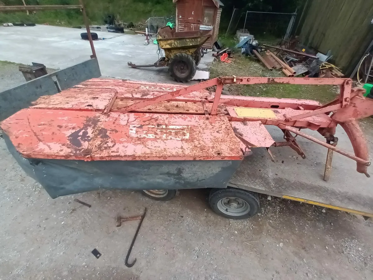 Fahr drum mower 5ft 6 - Image 1