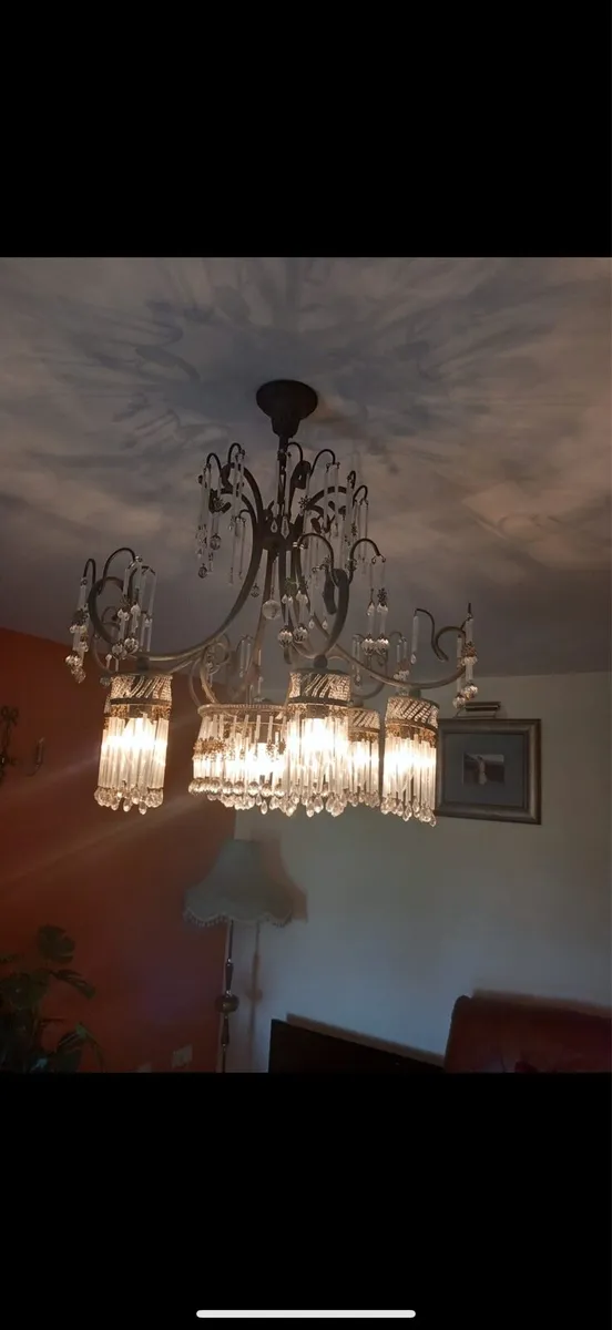 Art deco chandelier - Image 2
