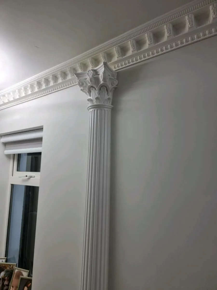 Coving, mouldings, ceiling roses, Pilasters - Image 2