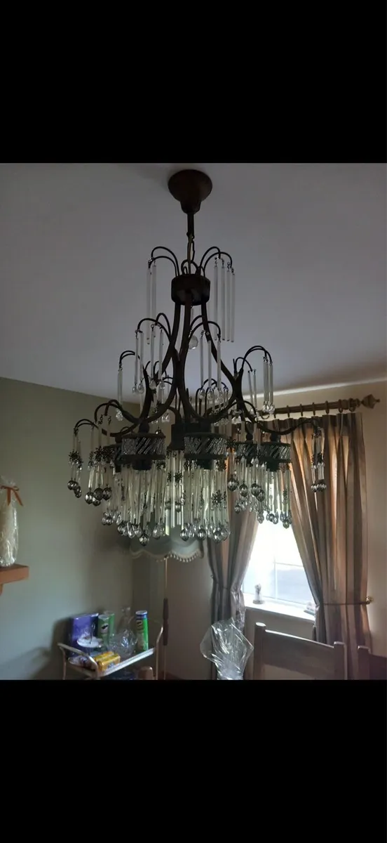 Art deco chandelier - Image 2