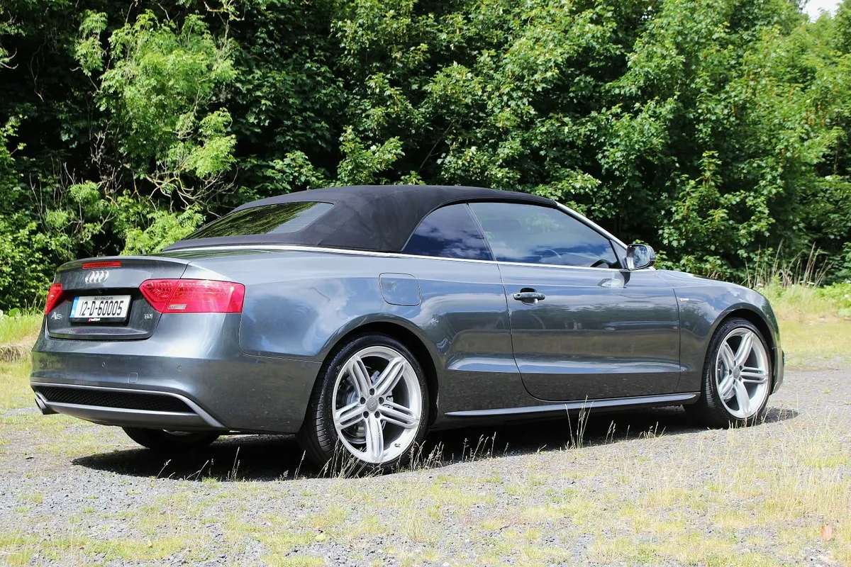 Audi A5 S-Line Convertible MANUAL/F.S.H./ LOW KM - Image 2