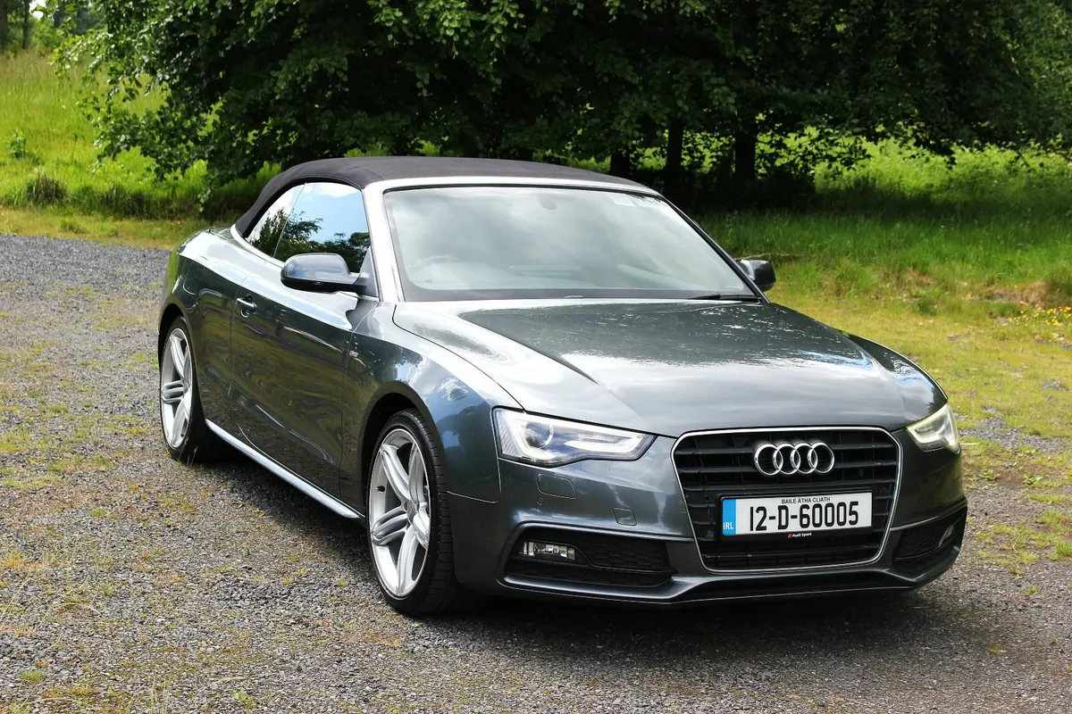 Audi A5 S-Line Convertible MANUAL/F.S.H./ LOW KM - Image 4