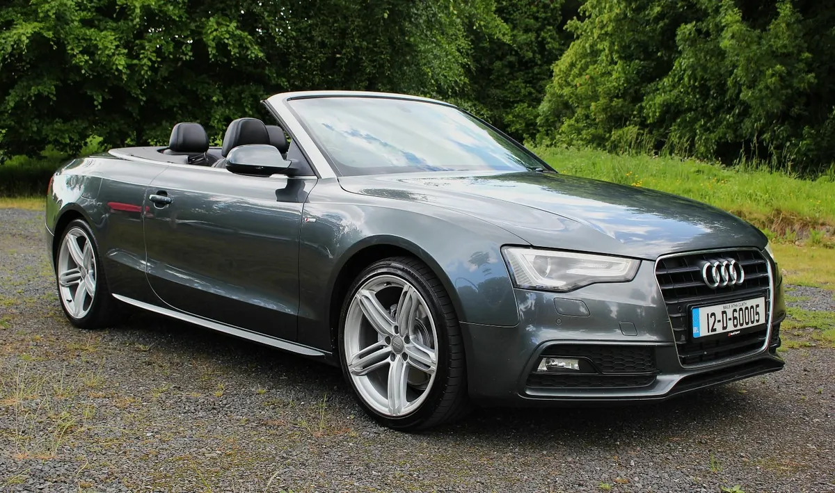 Audi A5 S-Line Convertible MANUAL/F.S.H./ LOW KM - Image 1