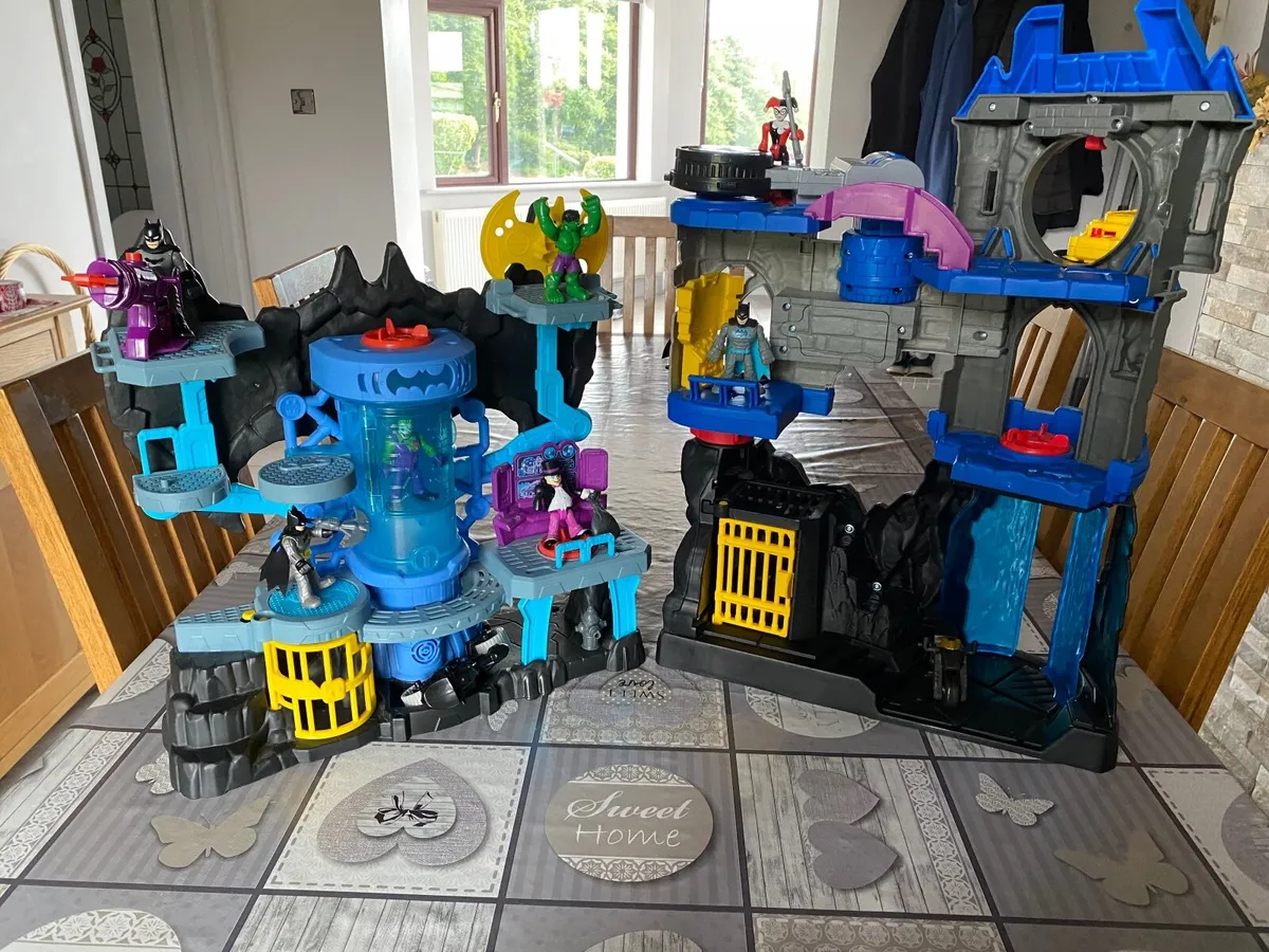 Imaginext Batman towers