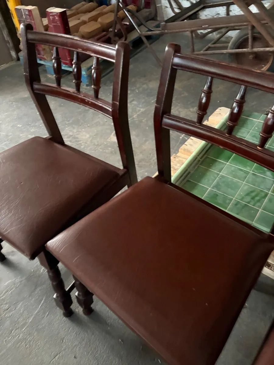 Solid Beech Dining Chairs - Image 2