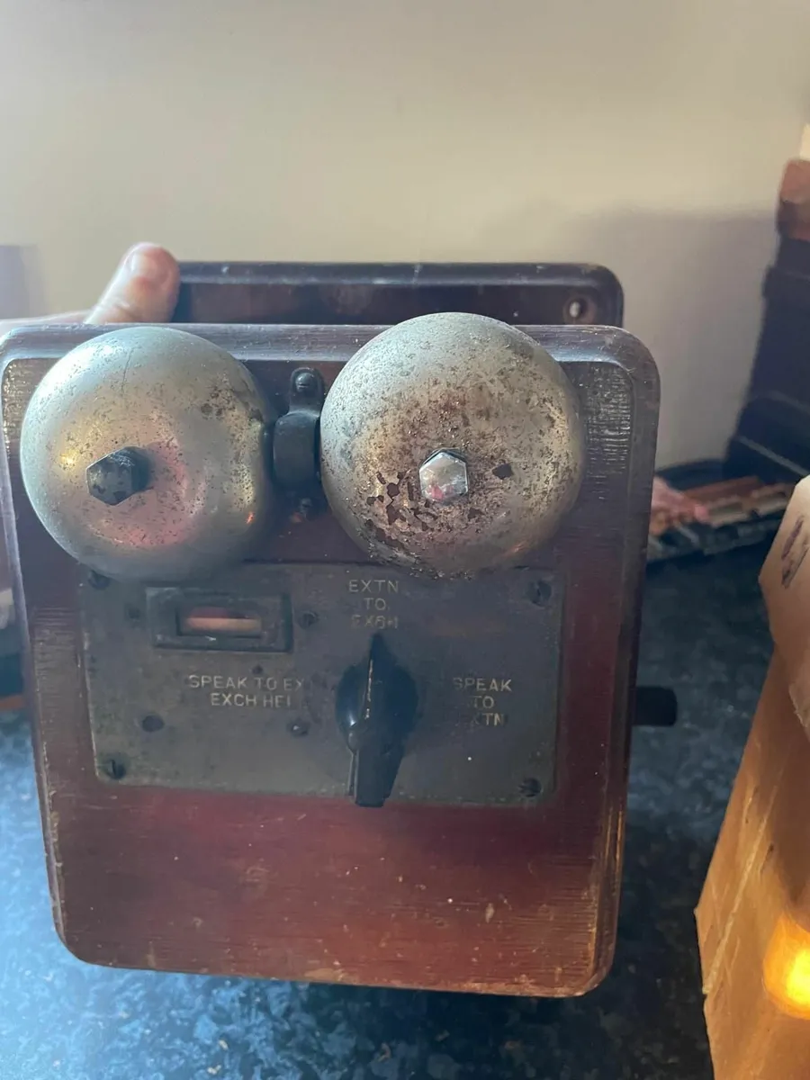 Vintage Telephone exchange and PT box - Image 3