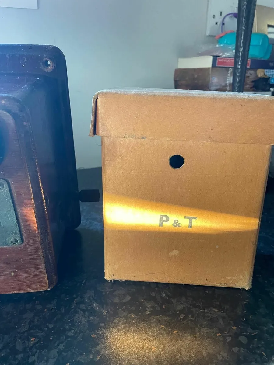 Vintage Telephone exchange and PT box - Image 4
