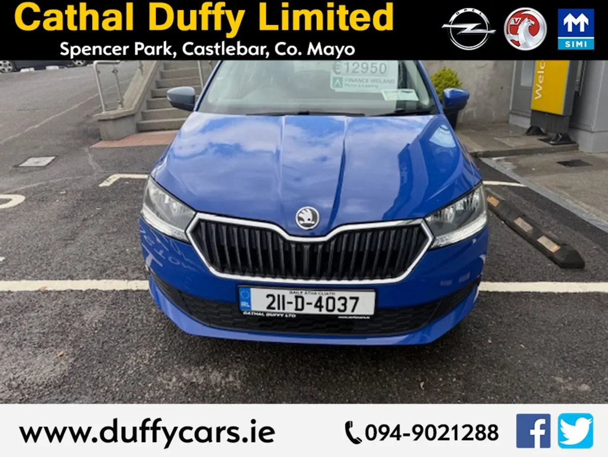 Skoda Fabia Active 1.0 MPI 60hp 4DR Finance Avail - Image 3