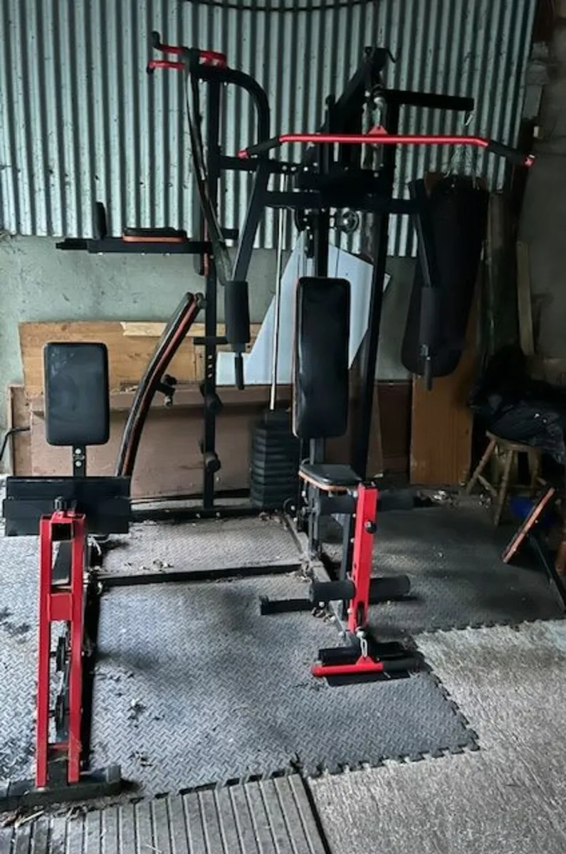 IronMan Multi Gym With Punch Bag - Image 2