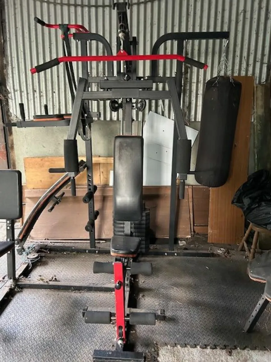IronMan Multi Gym With Punch Bag - Image 3