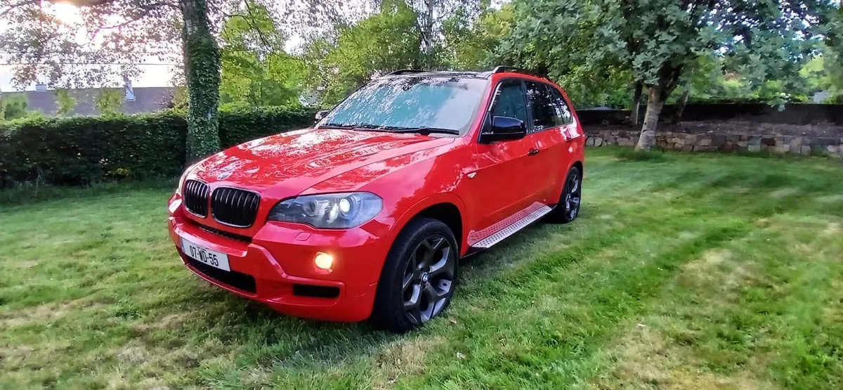 BMW X5 Sport Commercial Imola Red - Image 2