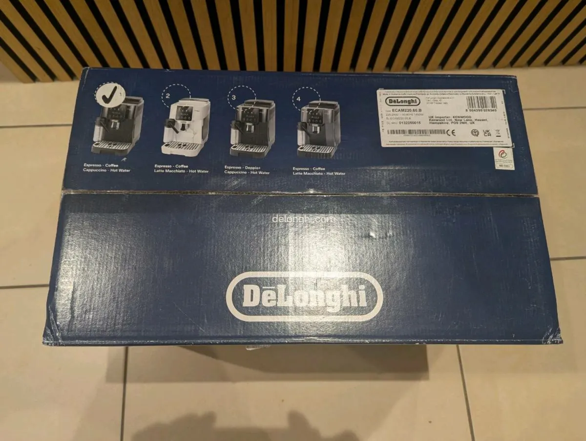(NEVER OPENED) DeLonghi Magnifica Bean to Cup - Image 2
