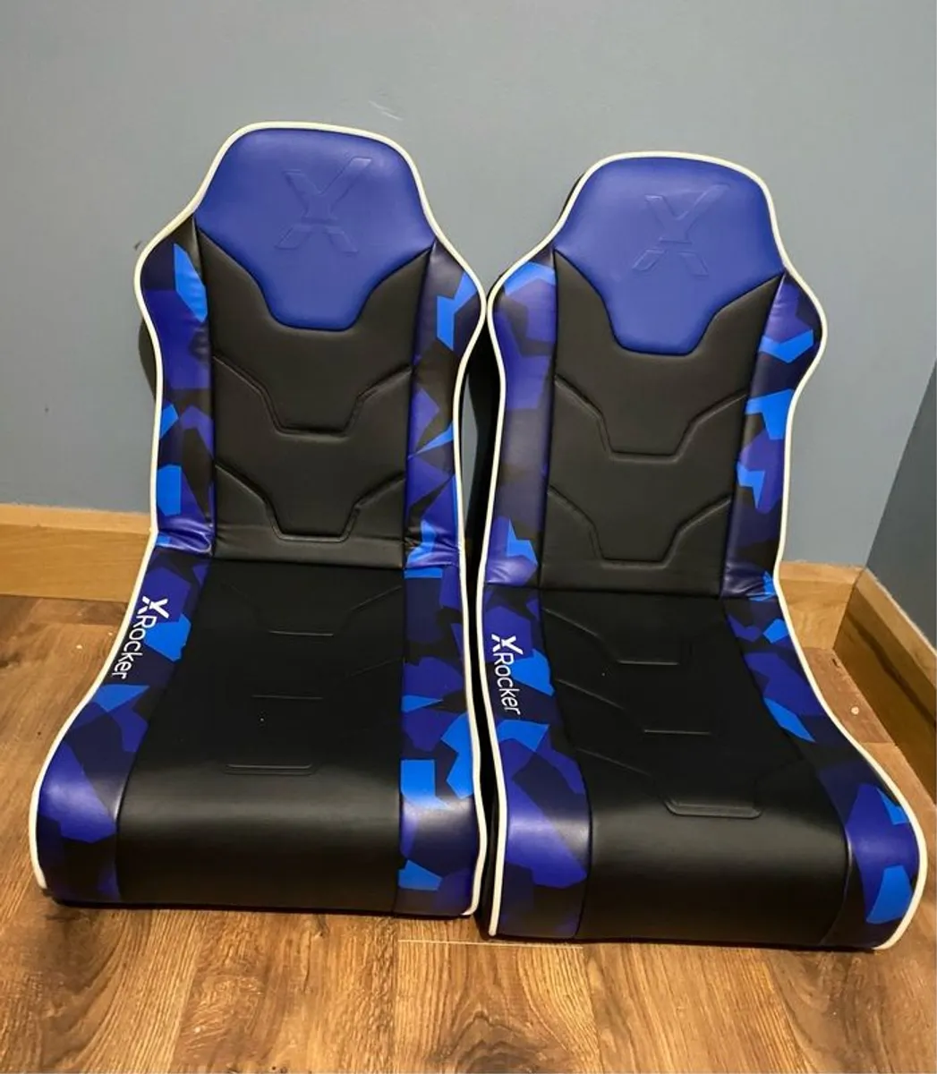 X Rocker gaming chairs x2 - Image 1
