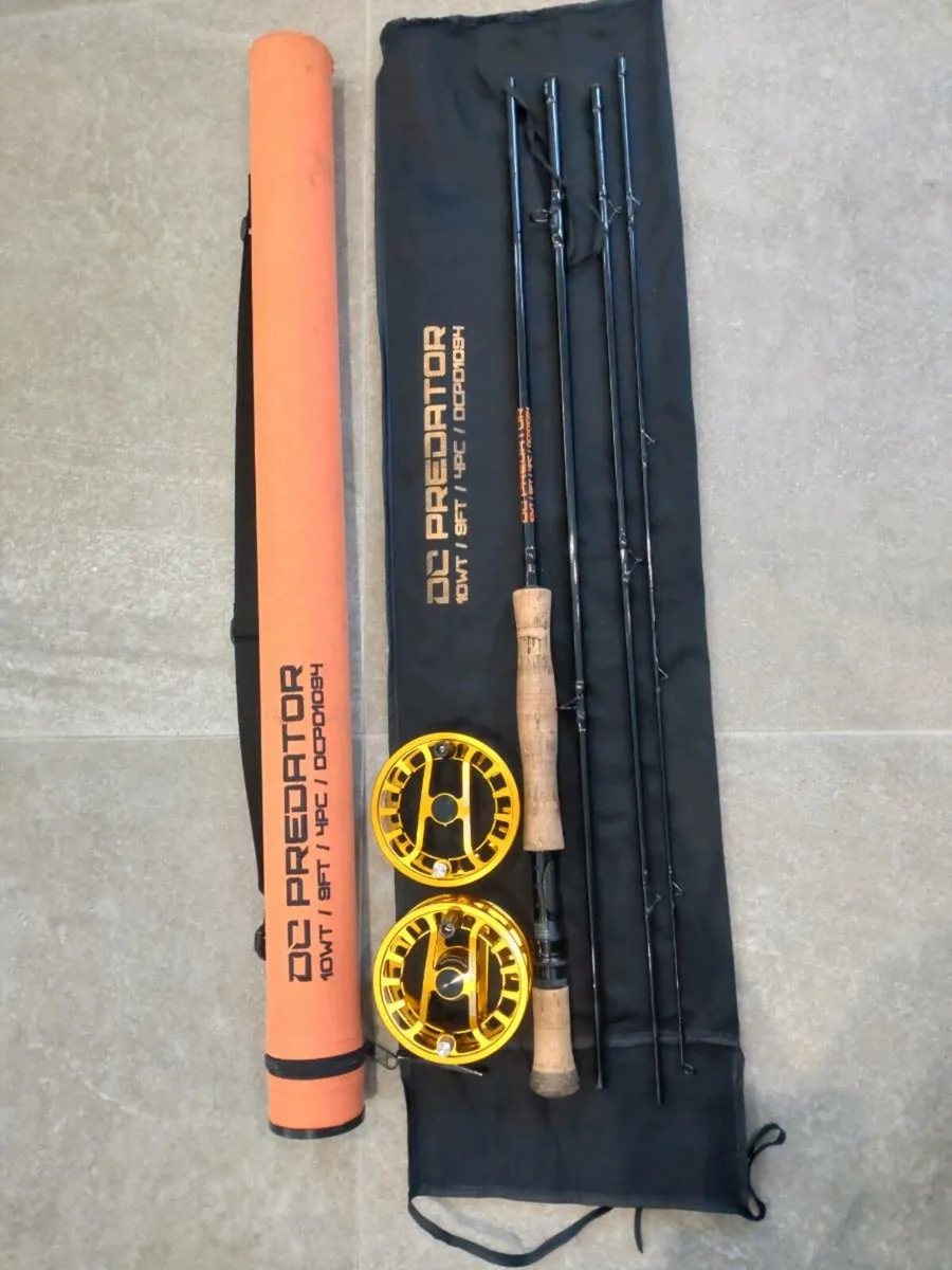 Deer Creek Predator Fly rod, reel & spare spool - Image 1