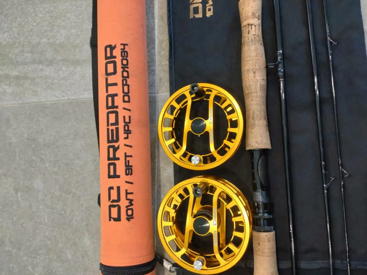 Deer Creek Predator Fly rod, reel & spare spool - Image 2
