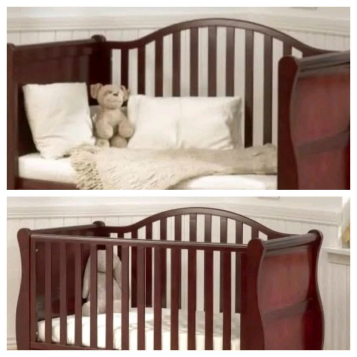 Br oslo sleigh cot bed - Image 1