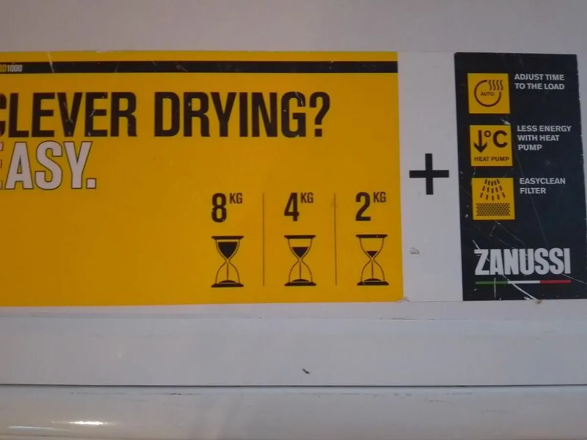 Zanussi Heat Pump Dryer - Image 2