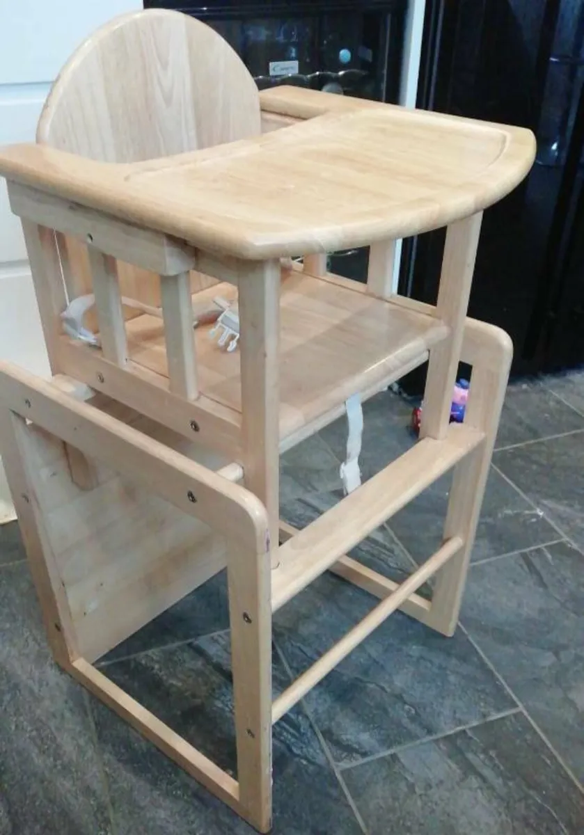Easter coast wooden highchair table - Image 2