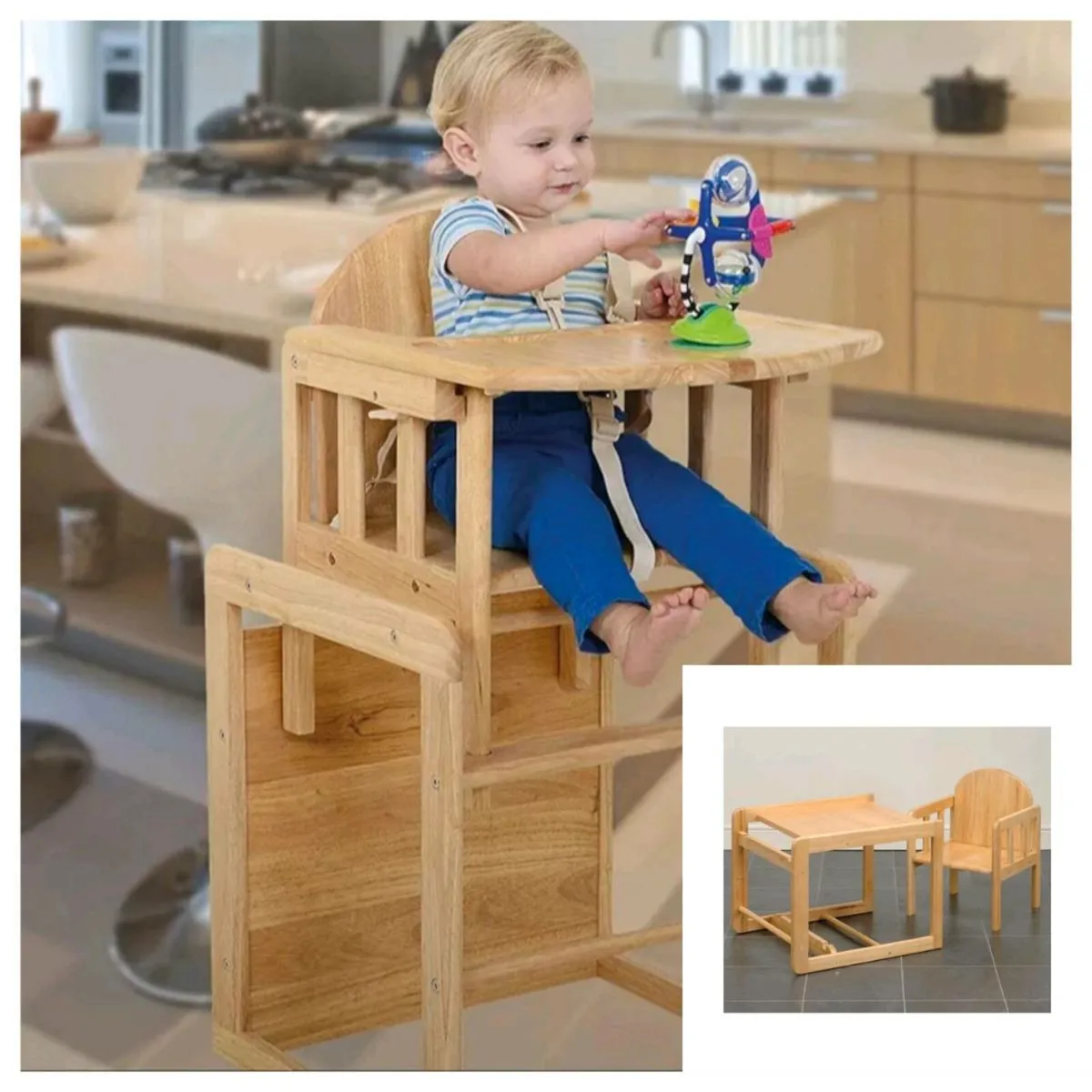 Easter coast wooden highchair table - Image 3
