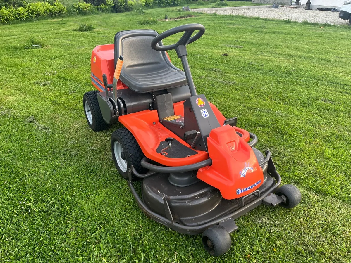 Husqvarna ride on lawnmower - Image 1