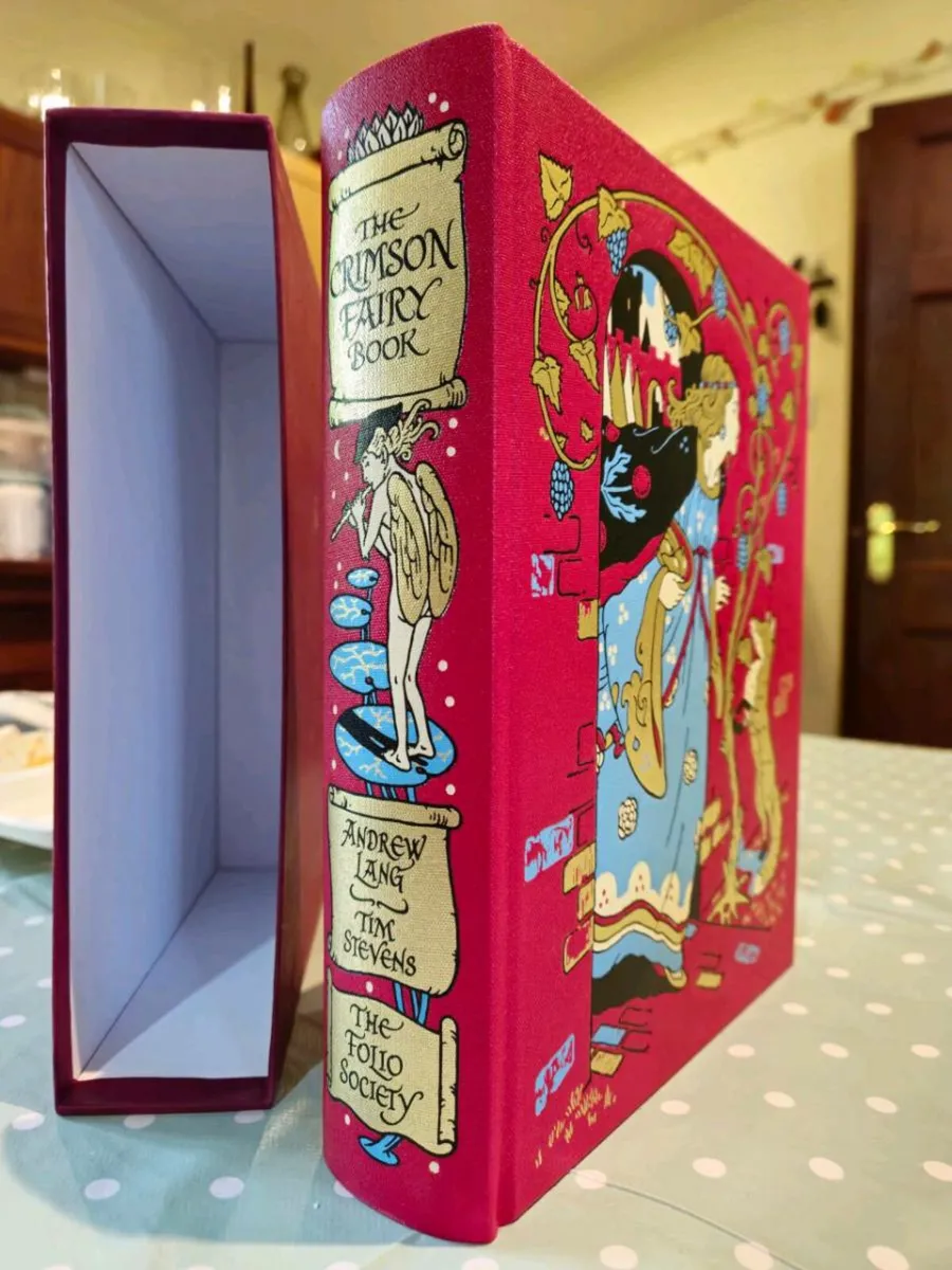 The Crimson Fairy Book - Andrew Lang - Folio Socie - Image 1