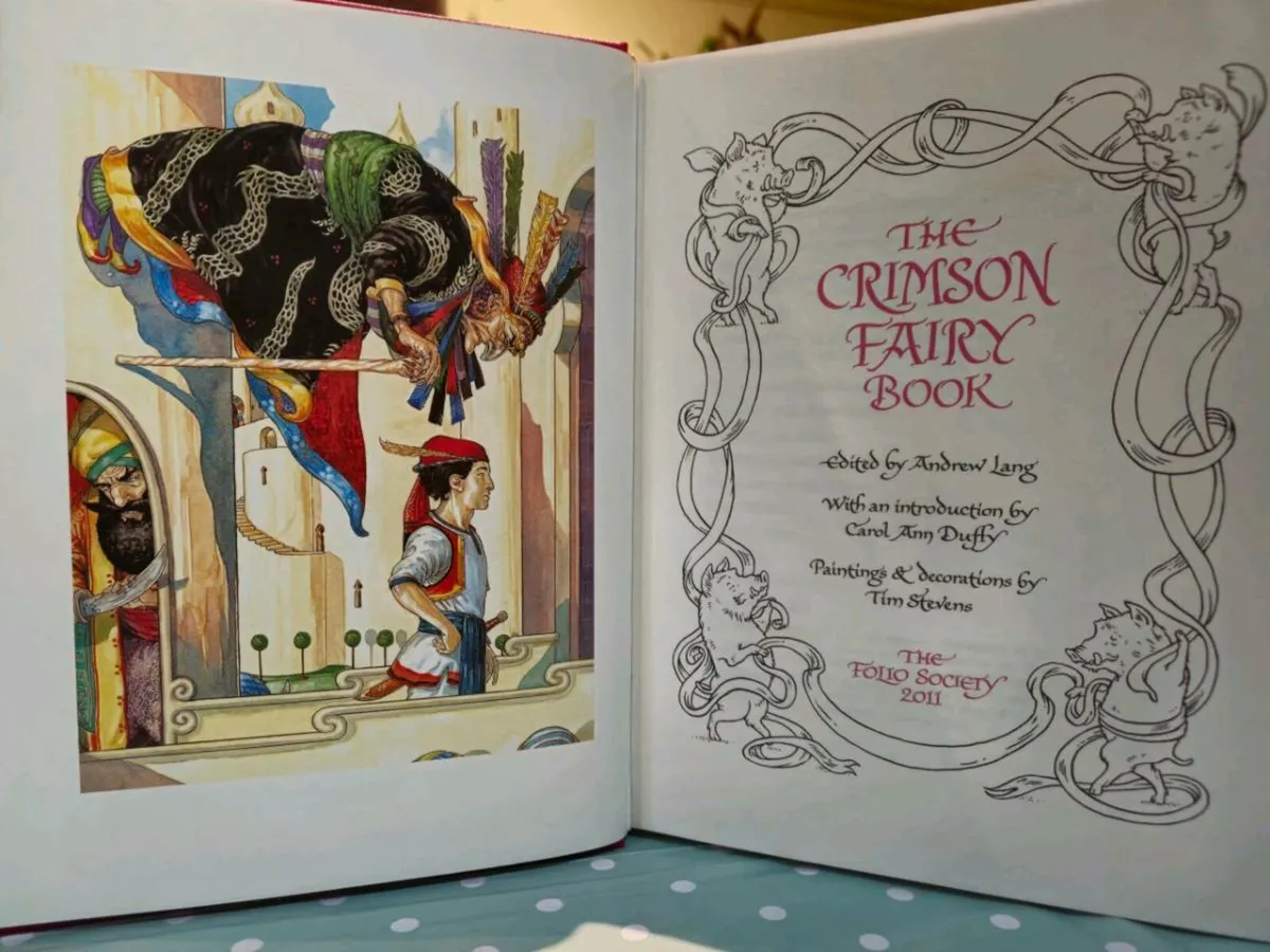 The Crimson Fairy Book - Andrew Lang - Folio Socie - Image 3