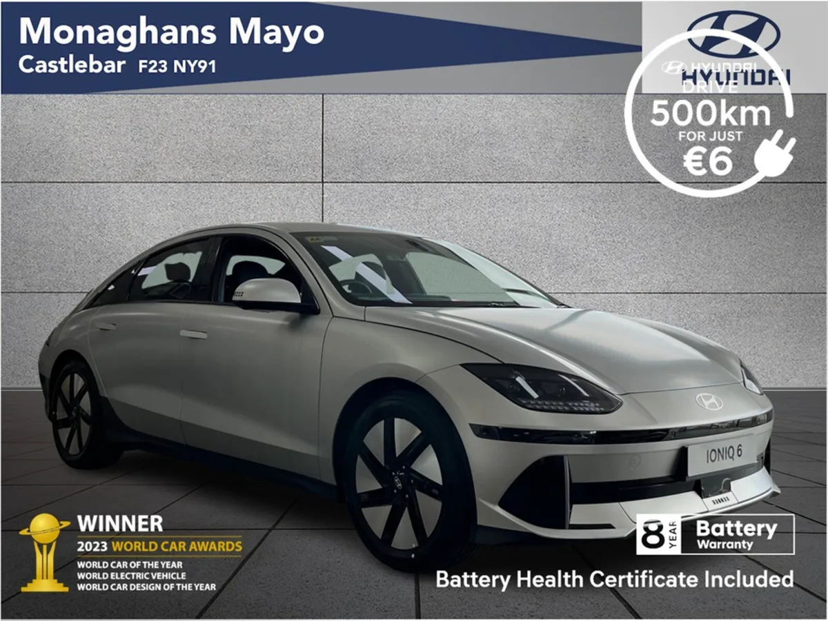 Hyundai IONIQ 6 ELEGANCE 77KW 5DR AUTO - Image 1
