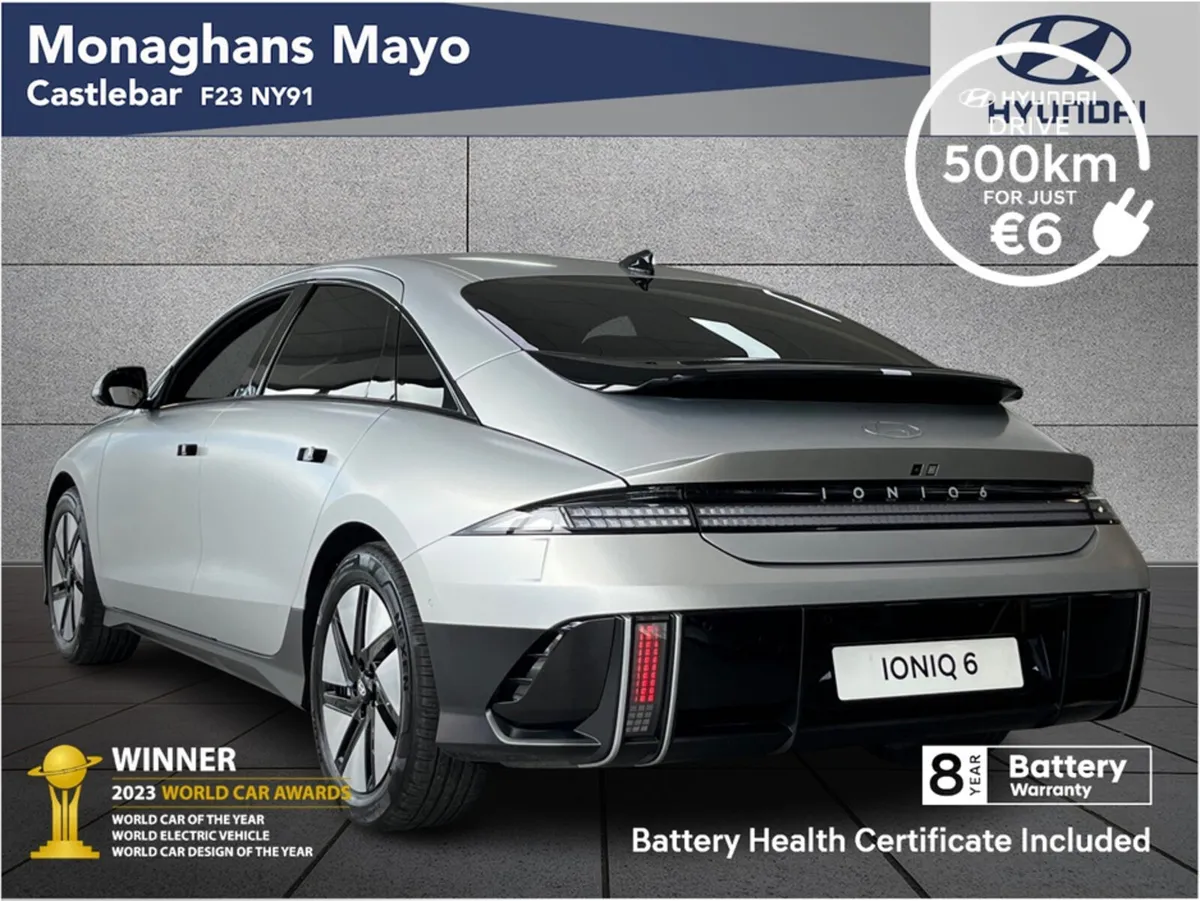 Hyundai IONIQ 6 ELEGANCE 77KW 5DR AUTO - Image 3