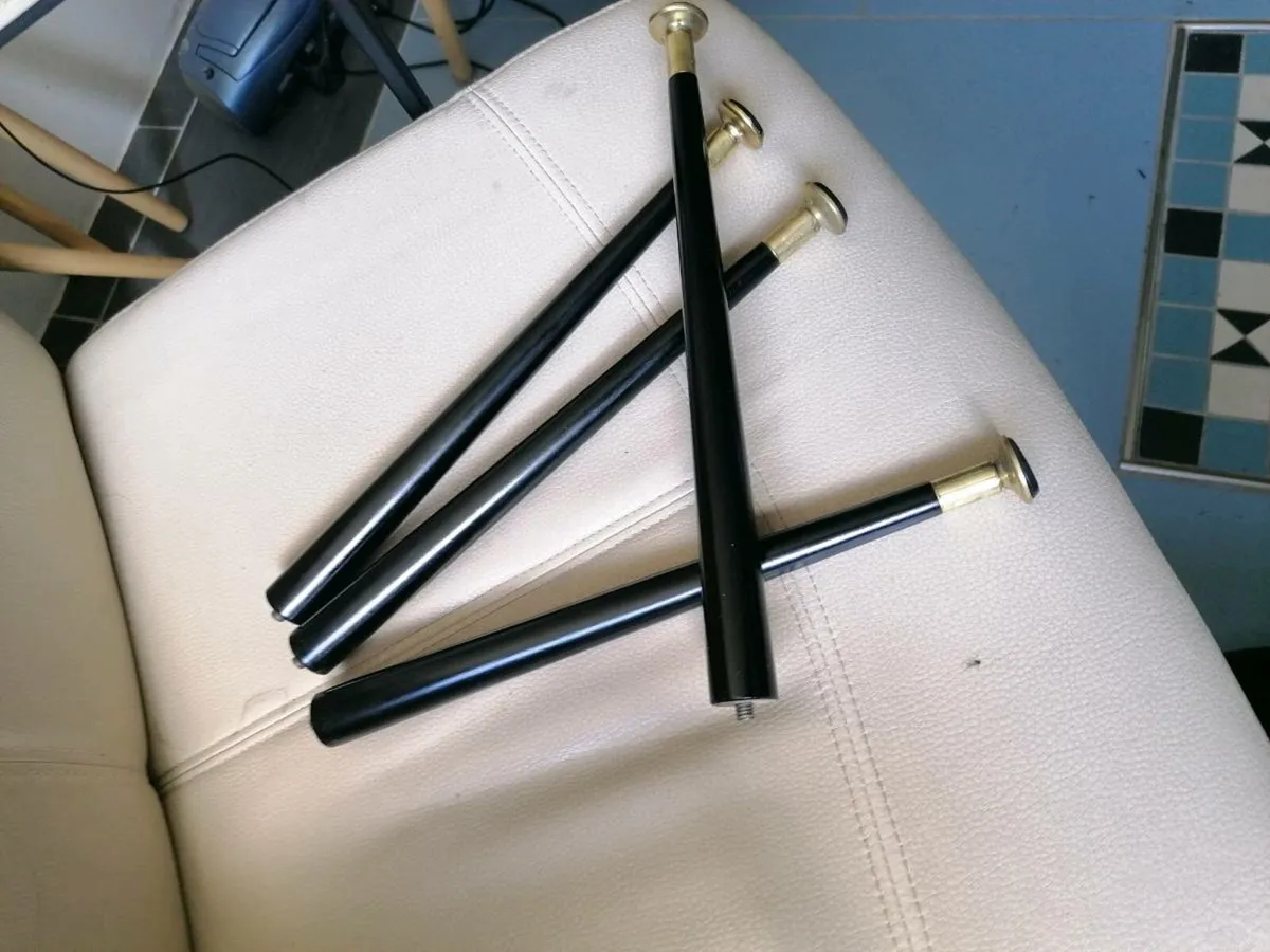 Vintage Atomic table legs, 60's new old stock - Image 4
