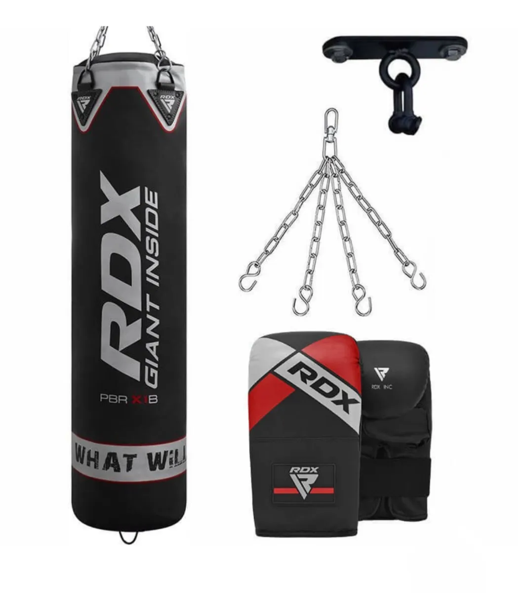 Boxing Bag with gloves - Image 1
