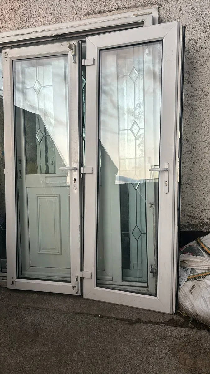 French double doors for sale - Image 1