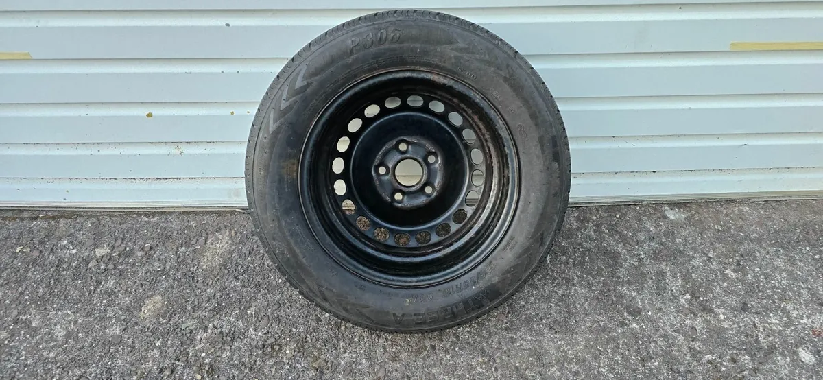 Steel Wheels Fit VW AUDI Good tyres - Image 1