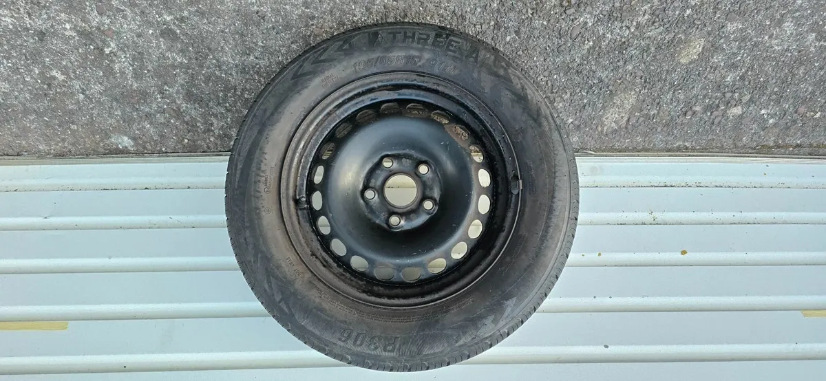 Steel Wheels Fit VW AUDI Good tyres - Image 2